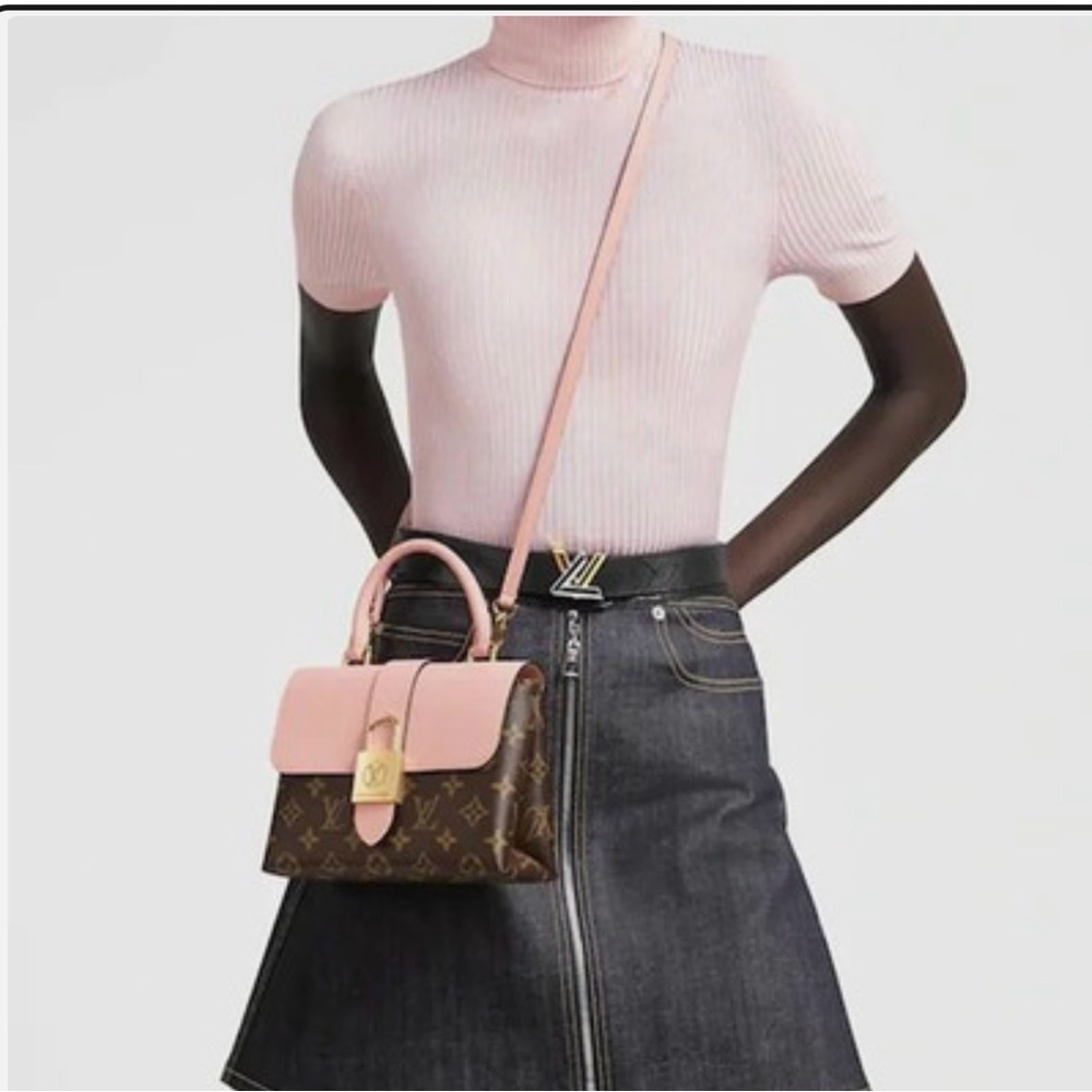 Louis Vuitton Pink and Brown Mini Bag - Picture 2 of 14